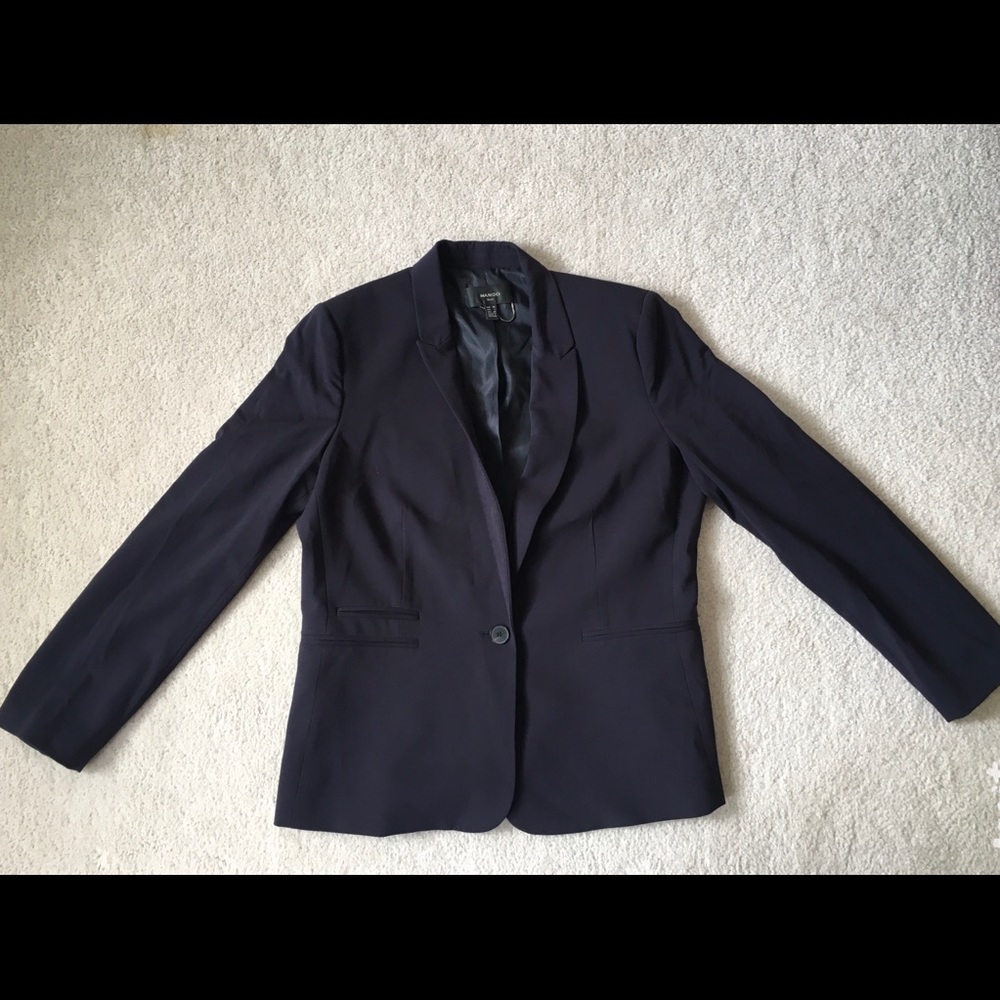 Mango Navy Blazer